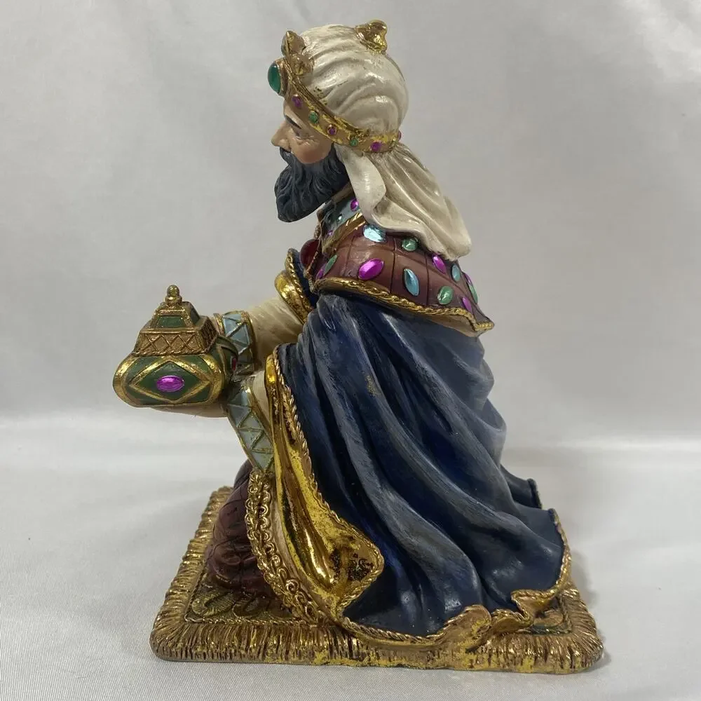 Kirkland Nativity Christmas Creche De Noel #915694 Replacement Kneeling Wiseman